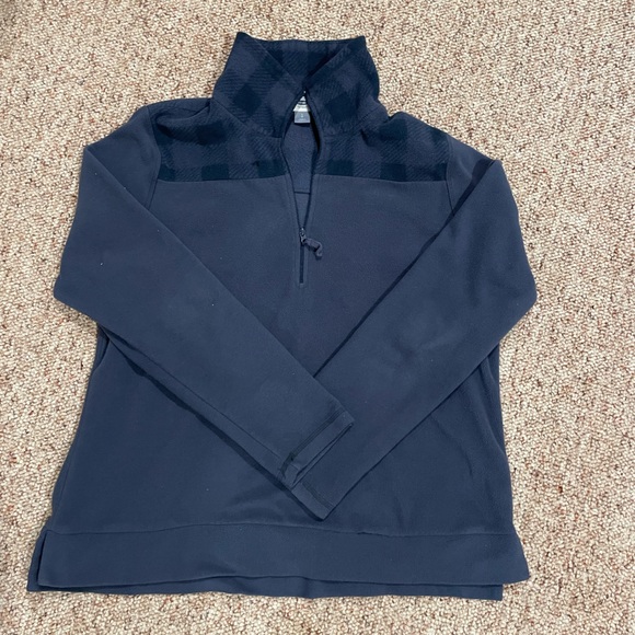 fleece 1/4 zip sweater - Picture 1 of 3